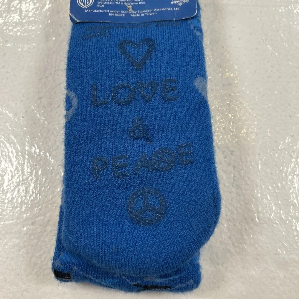 Vintage Tweety Looney Tunes 1997 Slipper Socks Warner Bros Gripper Sole New NWT